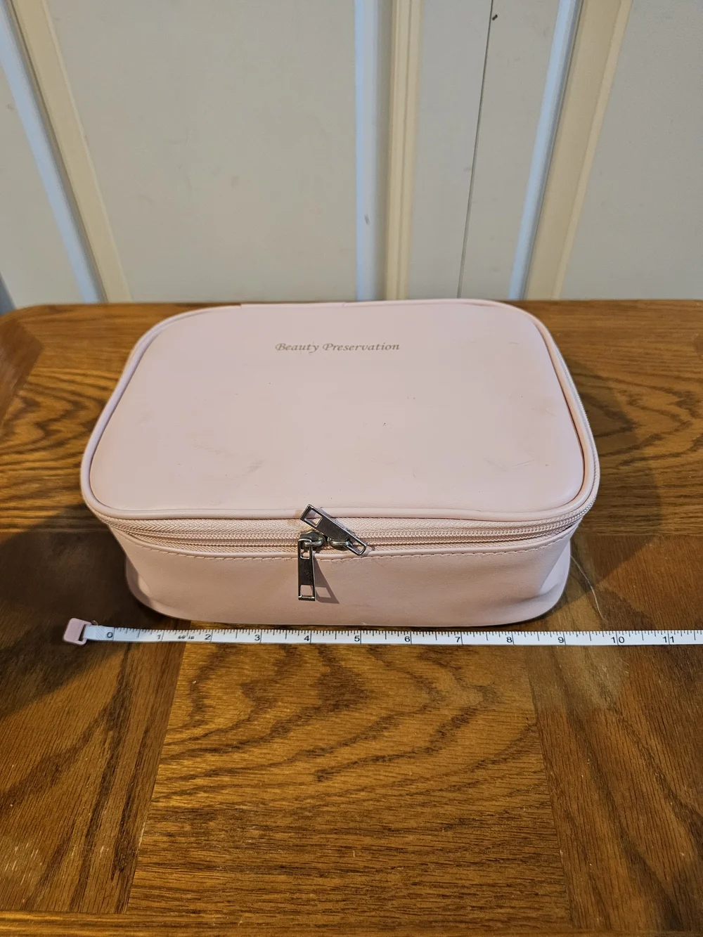 Beauty Preservation Pink Travel Cosmetic Organizer Case